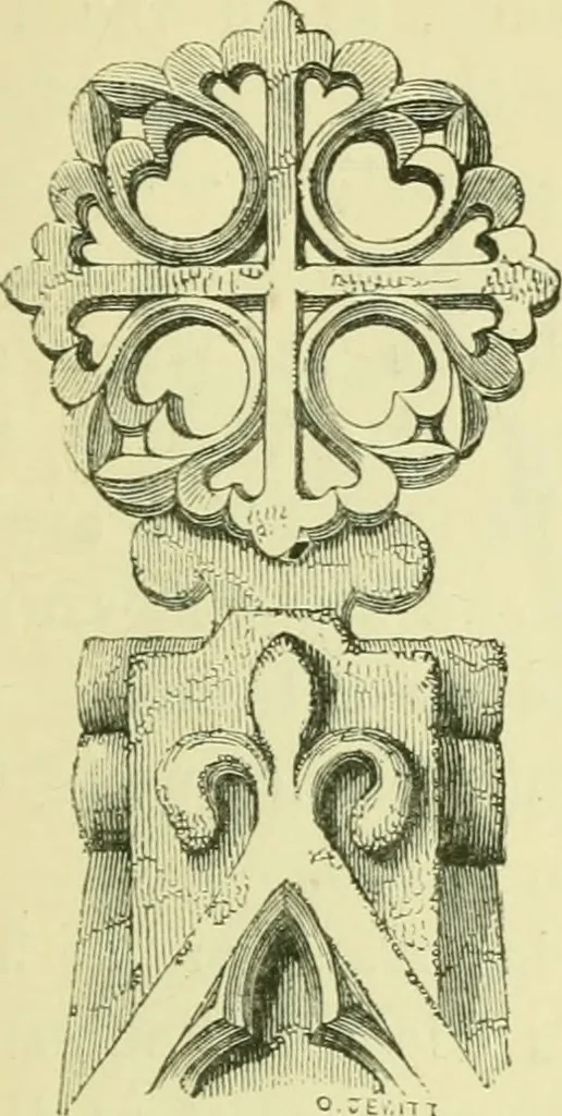 An illustration from A B C of Gothic architecture, 1907, leaf 126