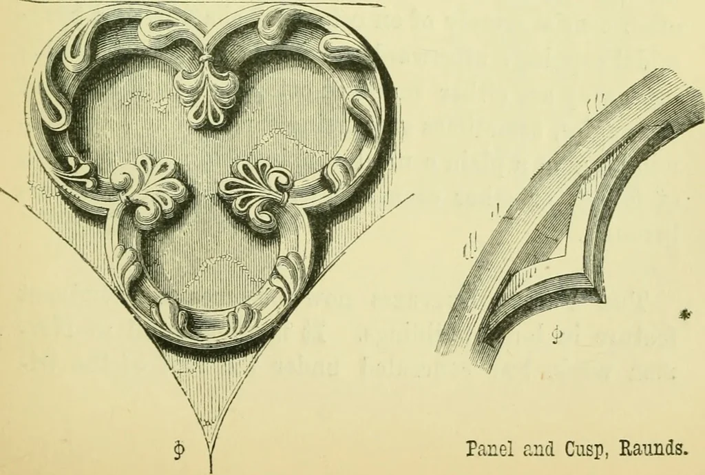 An illustration from A B C of Gothic architecture, 1907, leaf 126