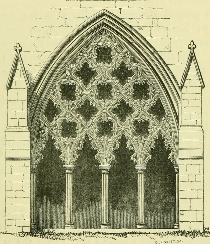 An illustration from A B C of Gothic architecture, 1907, leaf 148