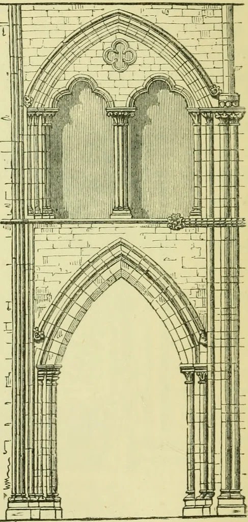 An illustration from A B C of Gothic architecture, 1907, leaf 161