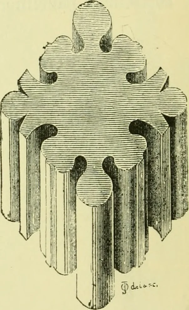 An illustration from A B C of Gothic architecture, 1907, leaf 205