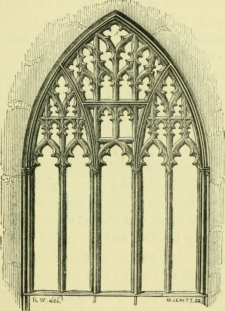 An illustration from A B C of Gothic architecture, 1907, leaf 208