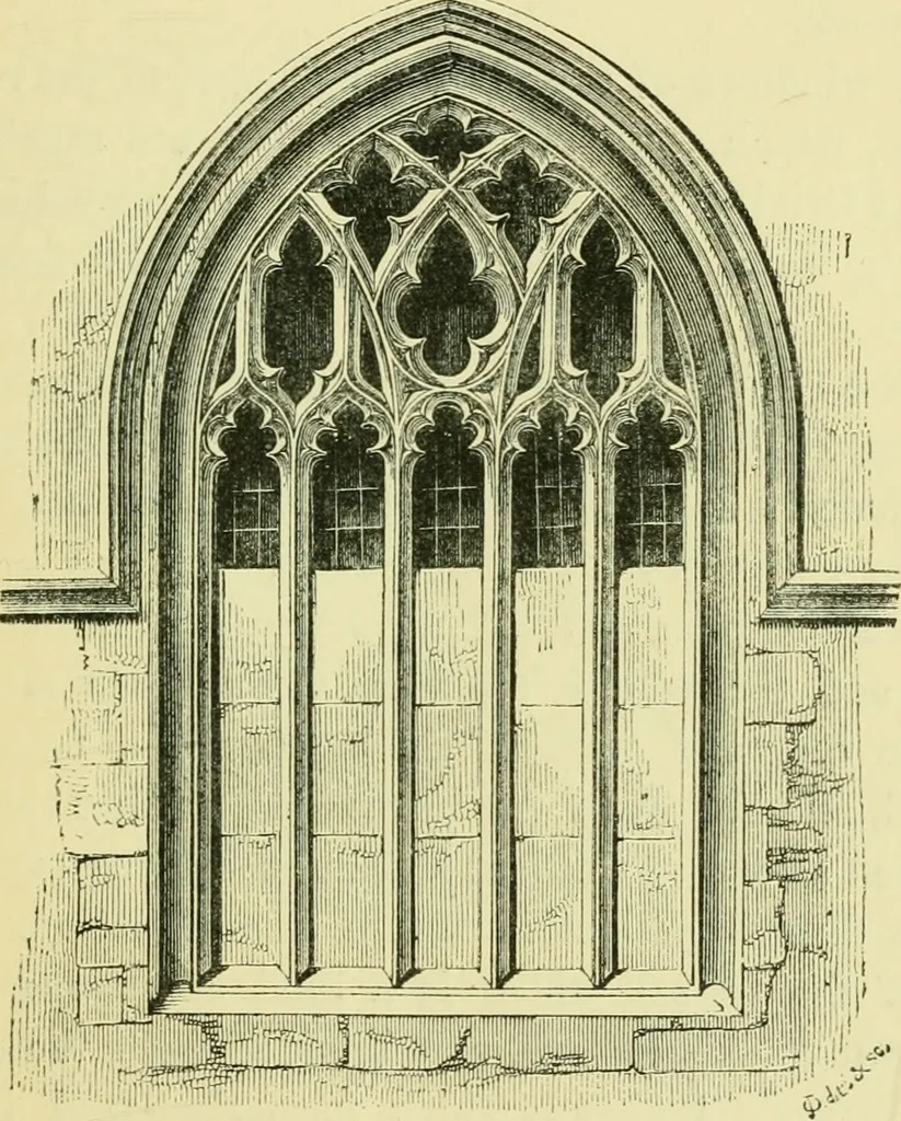 An illustration from A B C of Gothic architecture, 1907, leaf 258