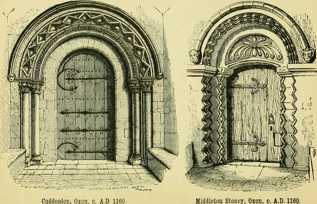 An illustration from A B C of Gothic architecture, 1907, leaf 52