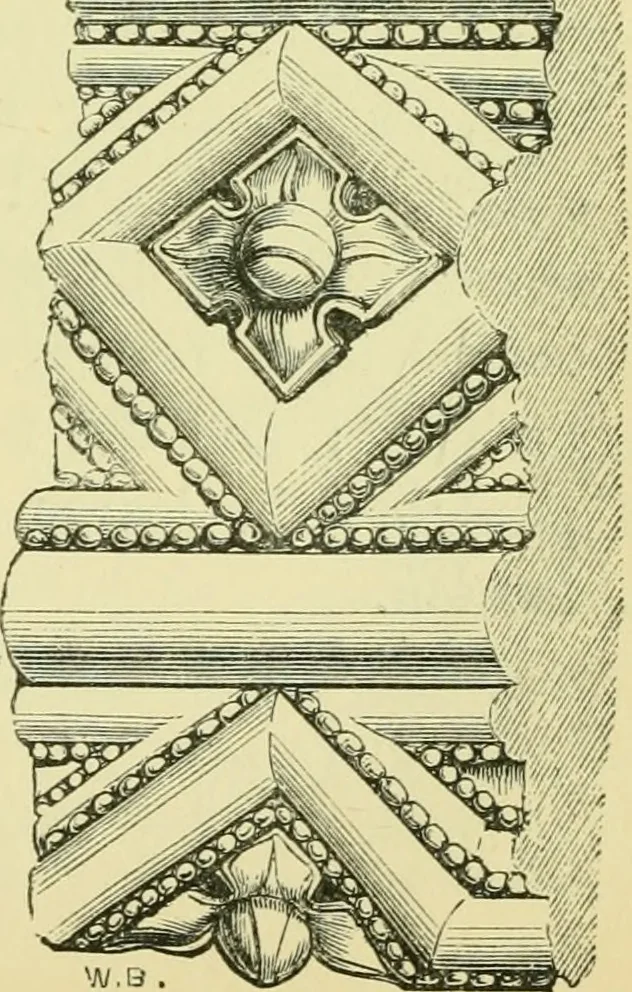 An illustration from A B C of Gothic architecture, 1907, leaf 90