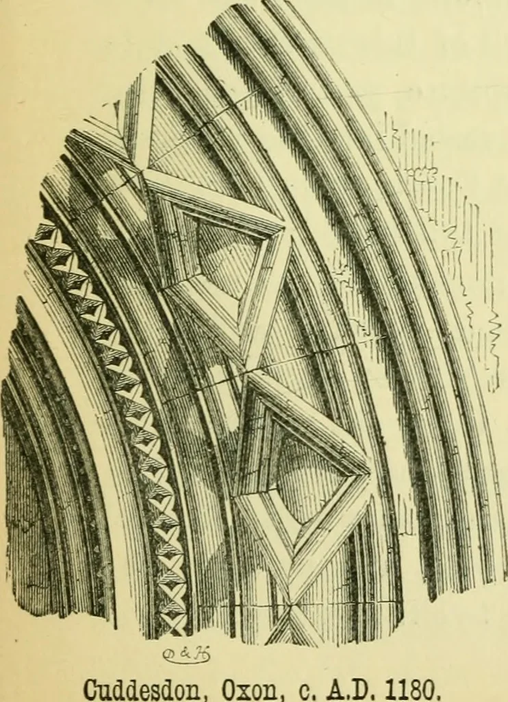 An illustration from A B C of Gothic architecture, 1907, leaf 92