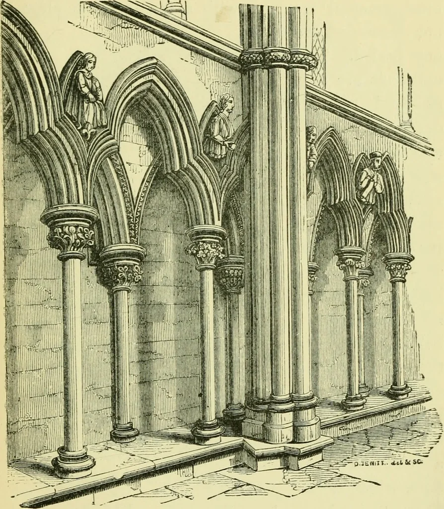 An illustration from A B C of Gothic architecture, 1907, leaf 96