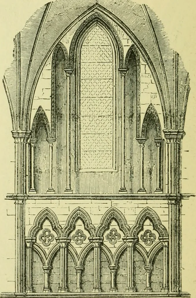 An illustration from A B C of Gothic architecture, 1907, leaf 97