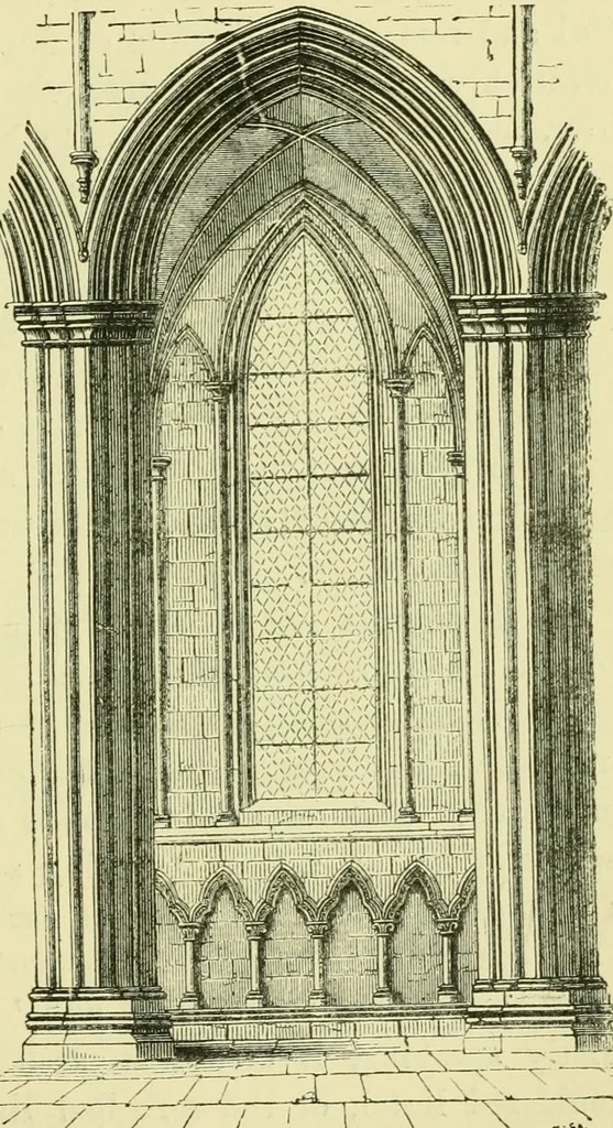 An illustration from A B C of Gothic architecture, 1907, leaf 98