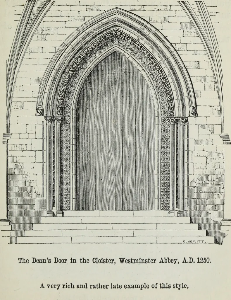 An illustration from A B C of Gothic architecture, 1882, leaf 100