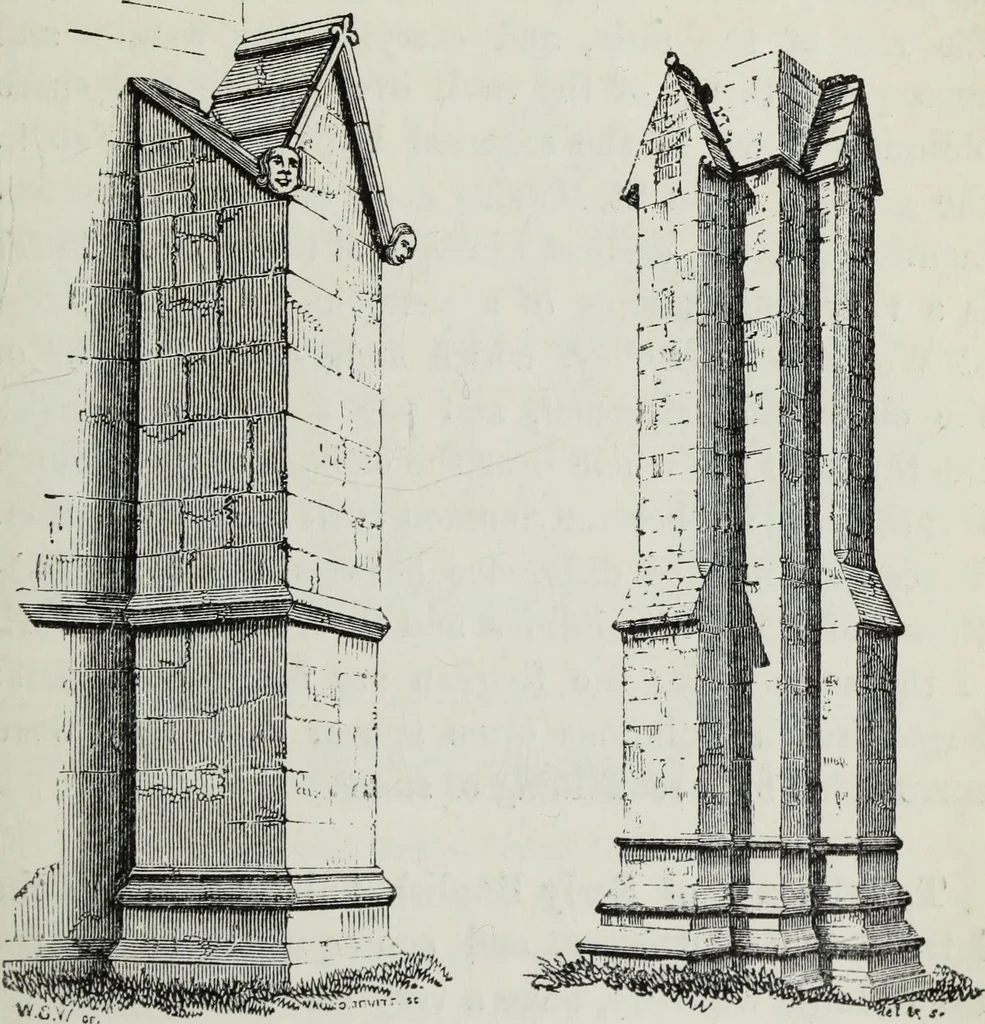 An illustration from A B C of Gothic architecture, 1882, leaf 128