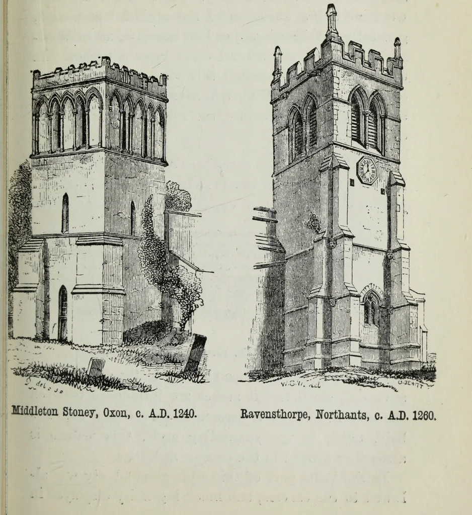 An illustration from A B C of Gothic architecture, 1882, leaf 132