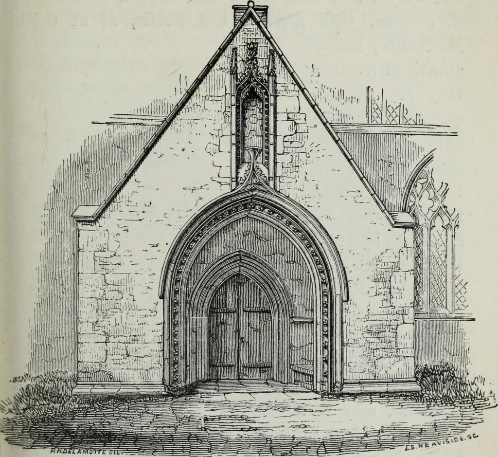 An illustration from A B C of Gothic architecture, 1882, leaf 144