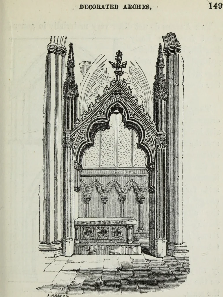 An illustration from A B C of Gothic architecture, 1882, leaf 160