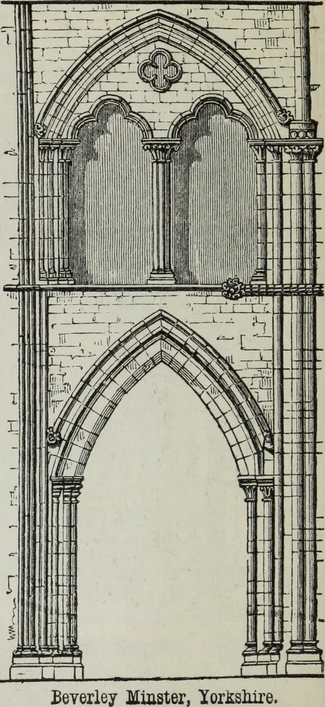 An illustration from A B C of Gothic architecture, 1882, leaf 161