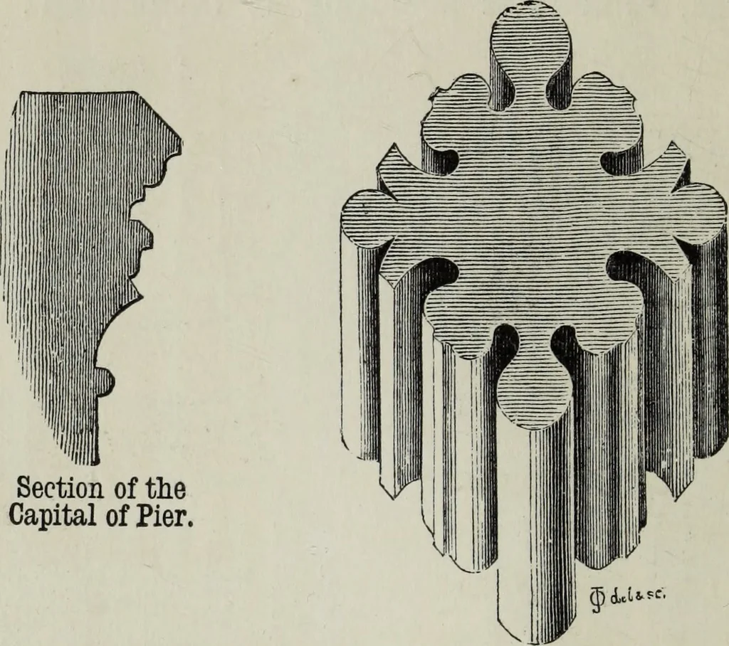 An illustration from A B C of Gothic architecture, 1882, leaf 205