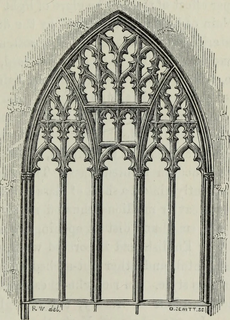 An illustration from A B C of Gothic architecture, 1882, leaf 208
