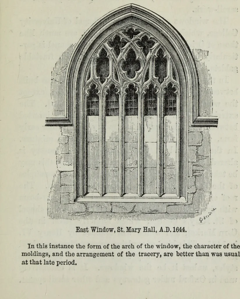 An illustration from A B C of Gothic architecture, 1882, leaf 258