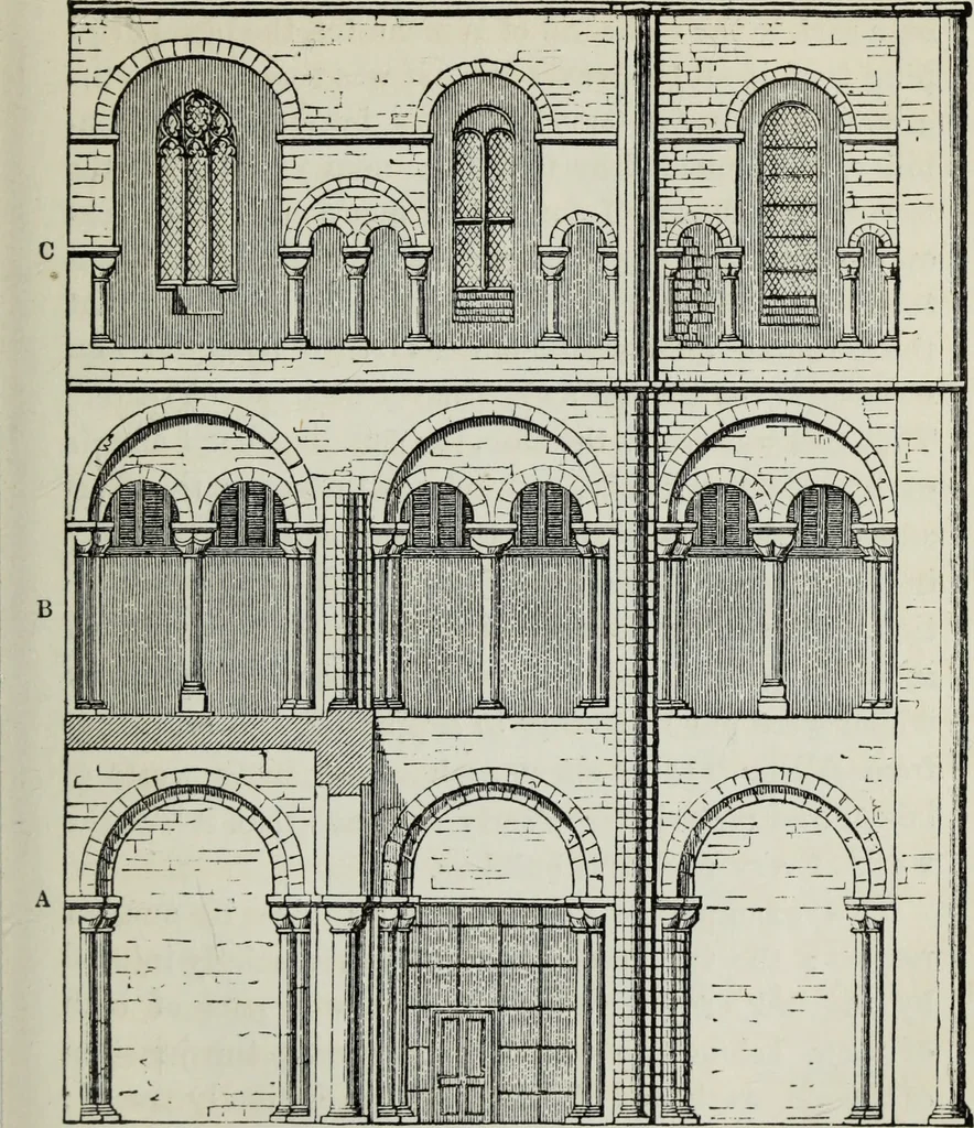 An illustration from A B C of Gothic architecture, 1882, leaf 36