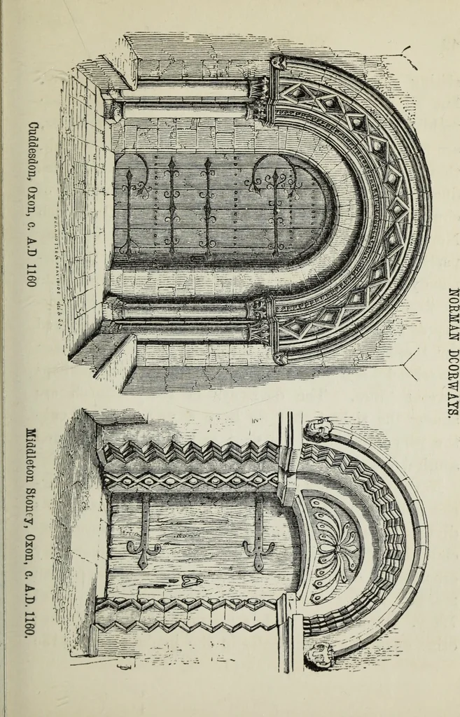An illustration from A B C of Gothic architecture, 1882, leaf 52