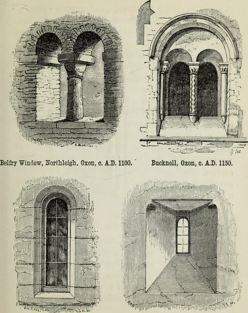 An illustration from A B C of Gothic architecture, 1882, leaf 54