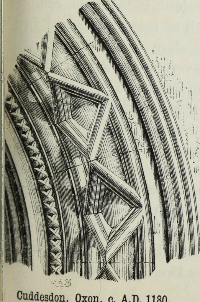 An illustration from A B C of Gothic architecture, 1882, leaf 92