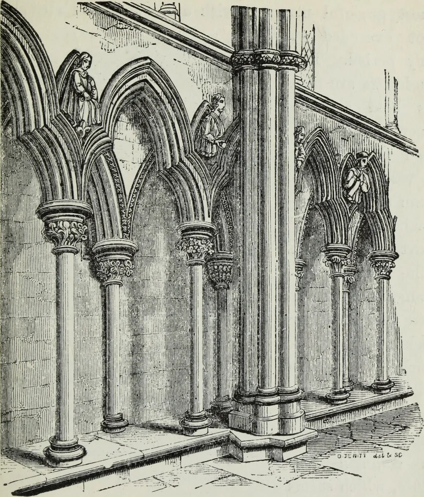 An illustration from A B C of Gothic architecture, 1882, leaf 96