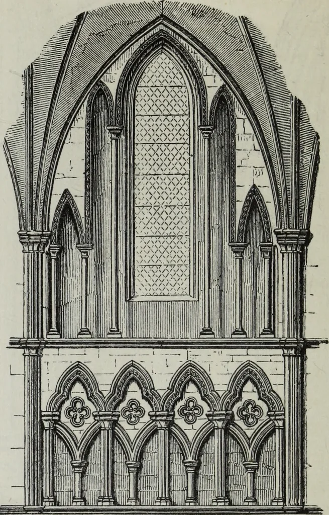 An illustration from A B C of Gothic architecture, 1882, leaf 97