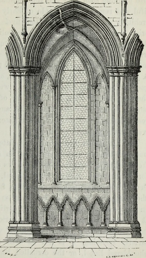 An illustration from A B C of Gothic architecture, 1882, leaf 98