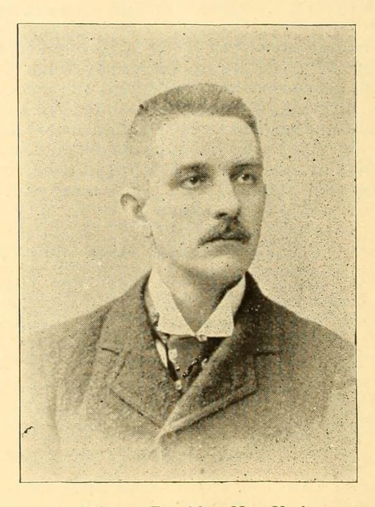 An illustration from The Bearings, 1890, leaf 190