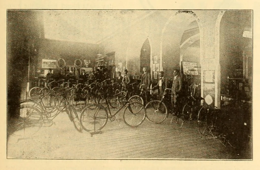 An illustration from The Bearings, 1890, leaf 415