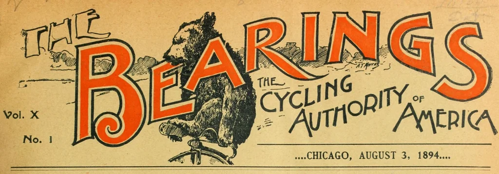 An illustration from The Bearings, 1890, leaf 9