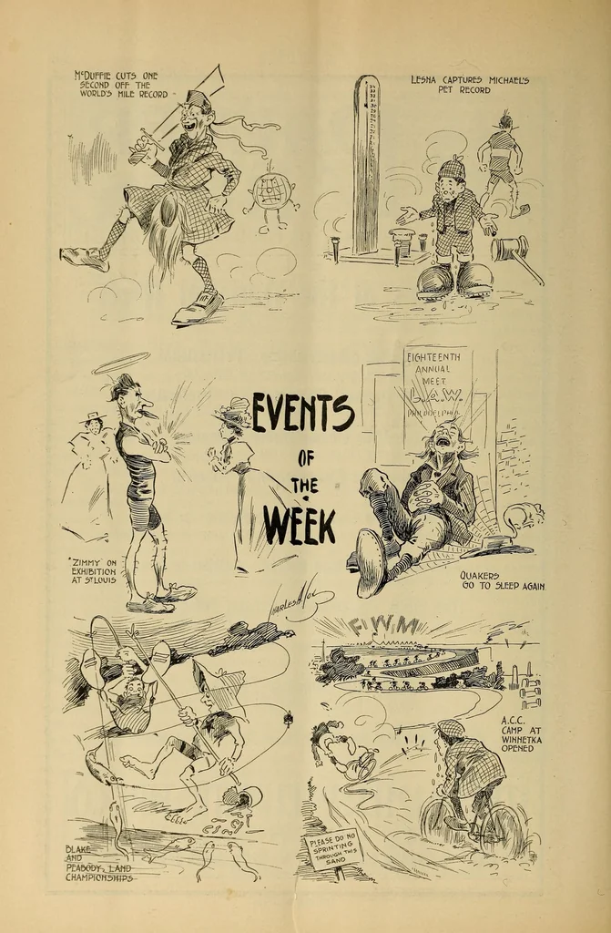 An illustration from The Bearings, 1890, leaf 264