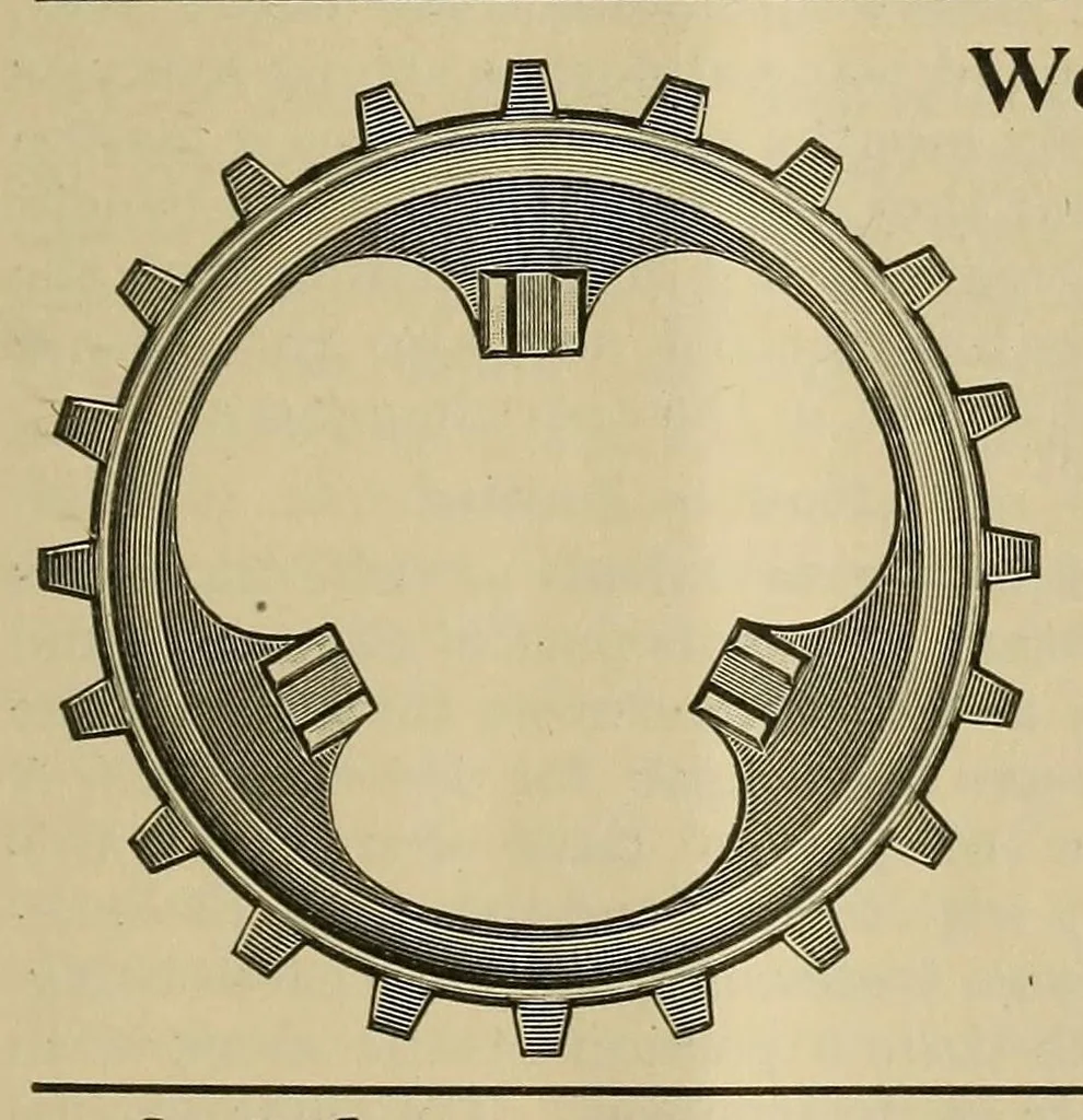 An illustration from The Bearings, 1890, leaf 461