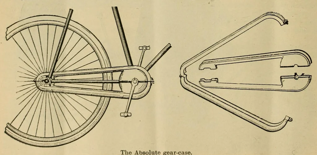 An illustration from The Bearings, 1890, leaf 98
