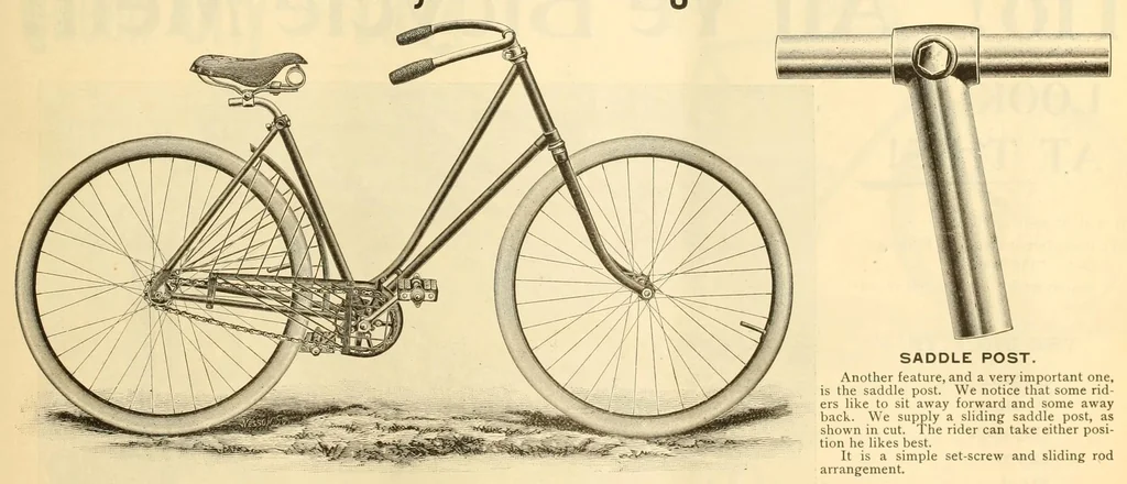An illustration from The Bearings, 1890, leaf 697