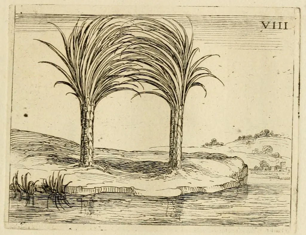 An illustration from Vita beatae Mariae Vir. Matris Dei emblematib[us] delineata, 1646, leaf 21