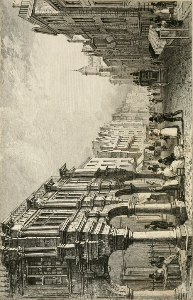 An illustration from The Beauties of England and Wales, or, Delineations, topographical, historical, and descriptive, of each county, 1801, leaf 105