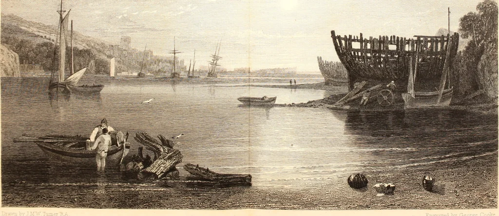 An illustration from The Beauties of England and Wales, or, Delineations, topographical, historical, and descriptive, of each county, 1801, leaf 151
