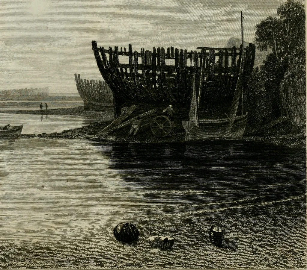 An illustration from The Beauties of England and Wales, or, Delineations, topographical, historical, and descriptive, of each county, 1801, leaf 152