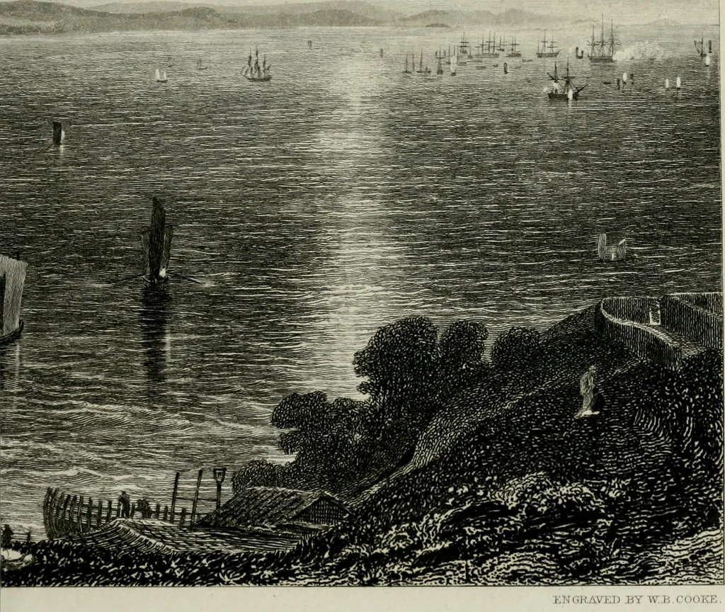An illustration from The Beauties of England and Wales, or, Delineations, topographical, historical, and descriptive, of each county, 1801, leaf 164
