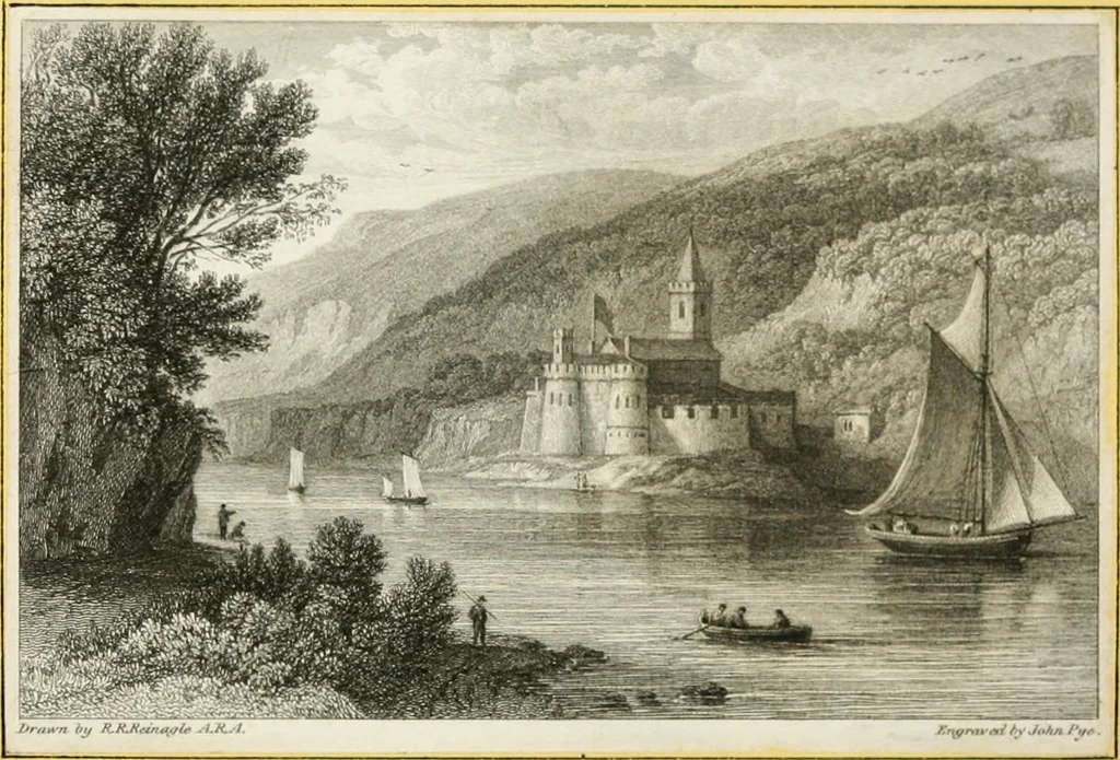 An illustration from The Beauties of England and Wales, or, Delineations, topographical, historical, and descriptive, of each county, 1801, leaf 191