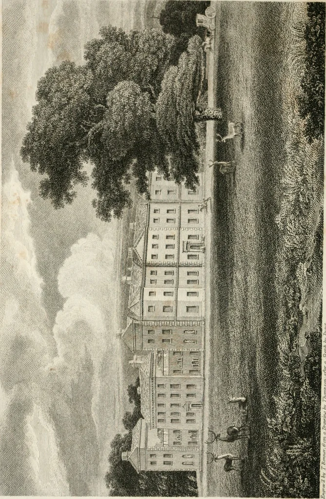 An illustration from The Beauties of England and Wales, or, Delineations, topographical, historical, and descriptive, of each county, 1801, leaf 211