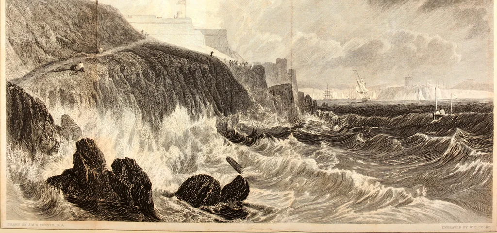 An illustration from The Beauties of England and Wales, or, Delineations, topographical, historical, and descriptive, of each county, 1801, leaf 235