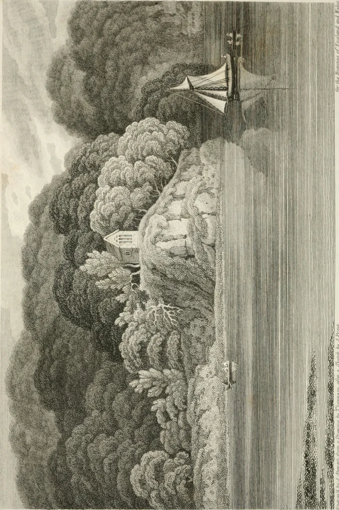 An illustration from The Beauties of England and Wales, or, Delineations, topographical, historical, and descriptive, of each county, 1801, leaf 299