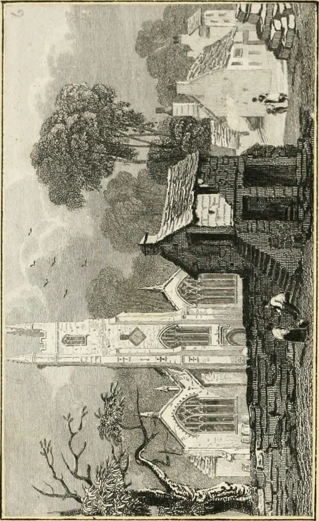 An illustration from The Beauties of England and Wales, or, Delineations, topographical, historical, and descriptive, of each county, 1801, leaf 305