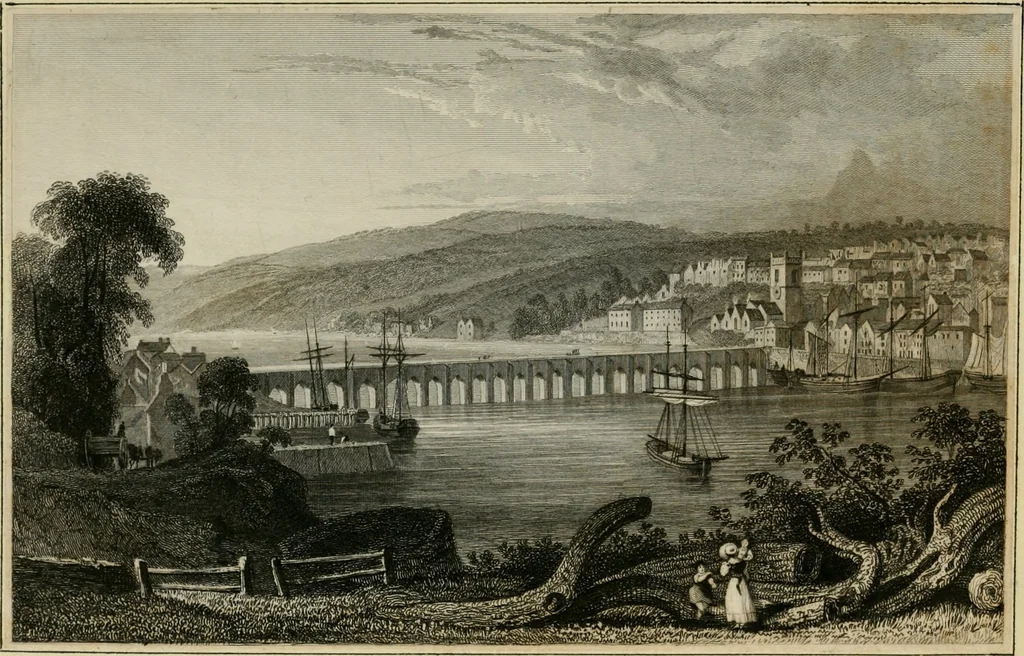 An illustration from The Beauties of England and Wales, or, Delineations, topographical, historical, and descriptive, of each county, 1801, leaf 356