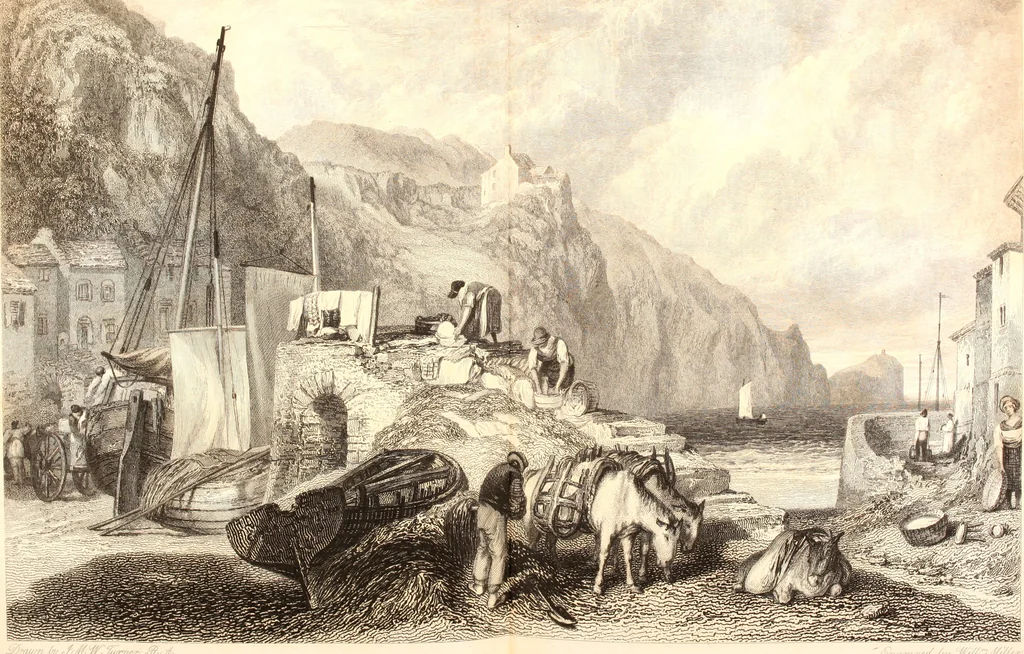 An illustration from The Beauties of England and Wales, or, Delineations, topographical, historical, and descriptive, of each county, 1801, leaf 375
