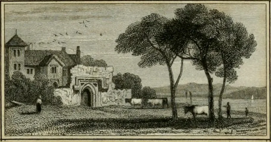 An illustration from The Beauties of England and Wales, or, Delineations, topographical, historical, and descriptive, of each county, 1801, leaf 440