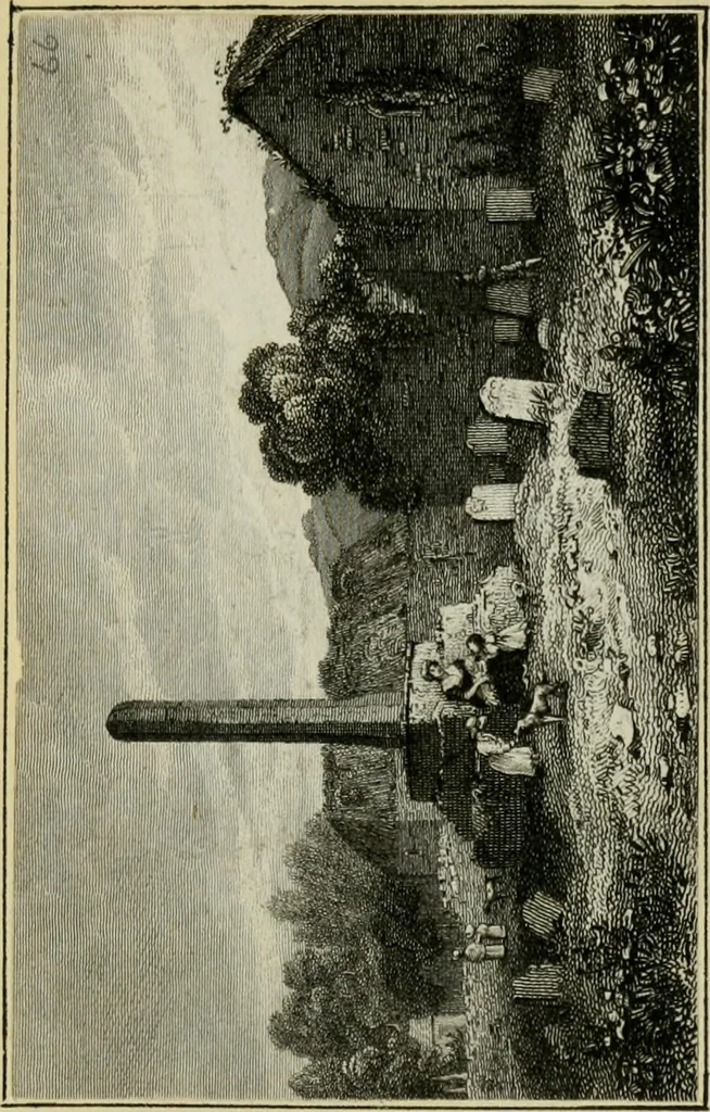An illustration from The Beauties of England and Wales, or, Delineations, topographical, historical, and descriptive, of each county, 1801, leaf 442